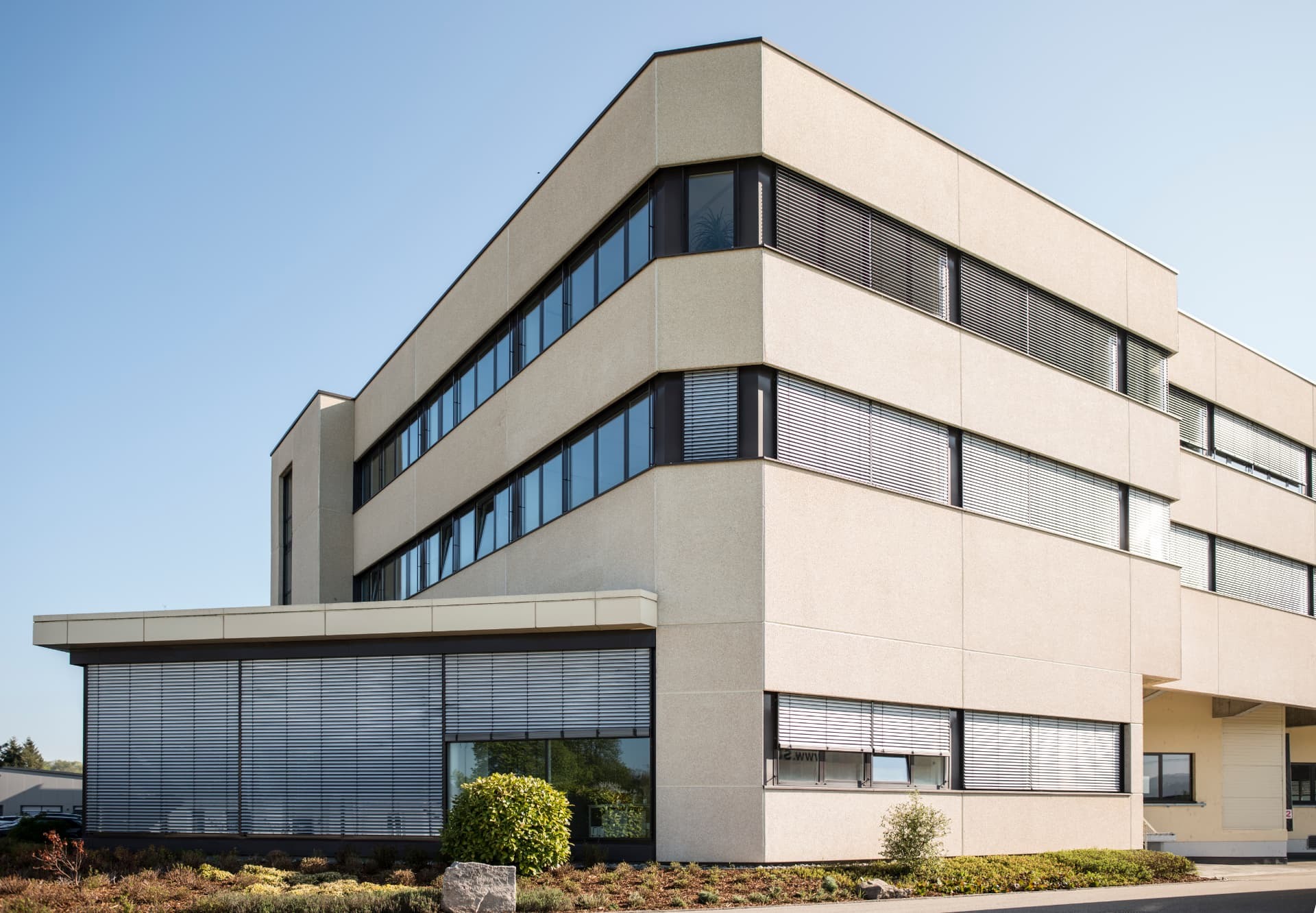Contemporary commercial building within the Iarumas portfolio